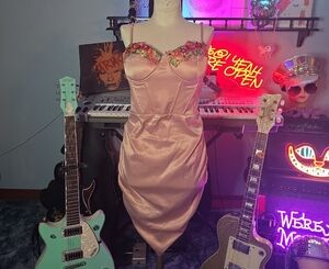 SHEIN Pink Floral Mini Dress